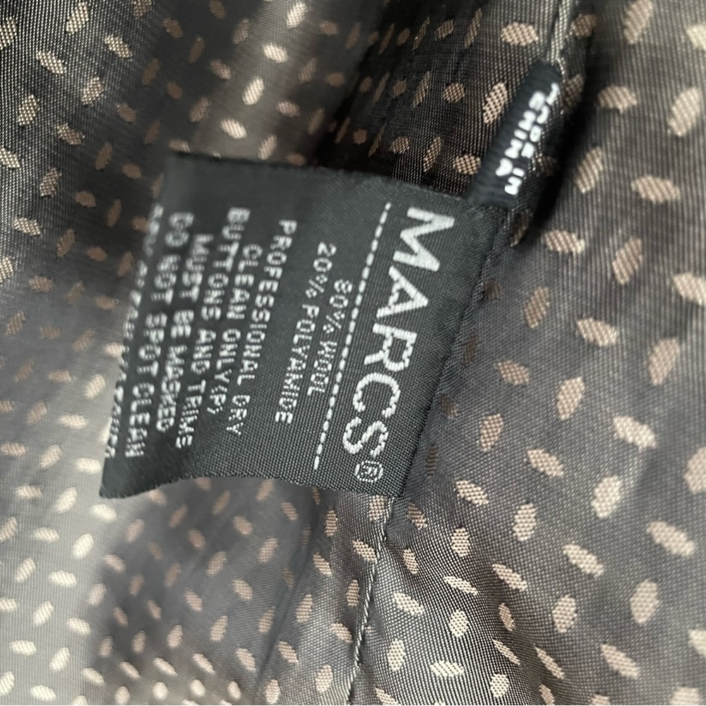 Marcs royal blue wool Jacket coat | size 8 | dry cleaned - Picture 7 of 10